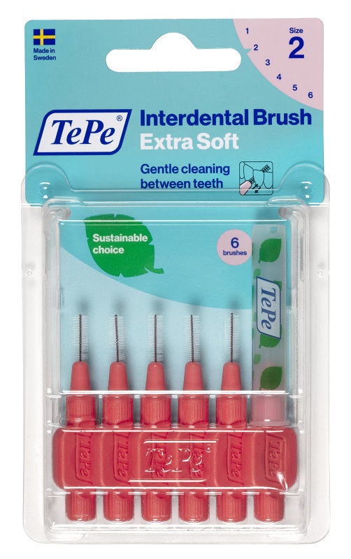 TEPE SCOVOLINO XSOFT ROSSO 0,5MM 6 PEZZI - Farmasanitas 