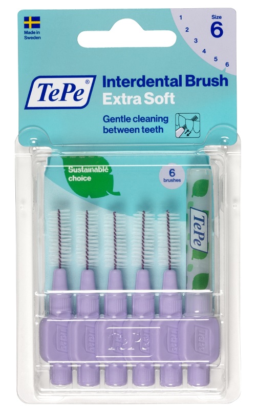 TEPE SCOVOLINO XSOFT LILLA 1,1MM 6 PEZZI - Farmasanitas 