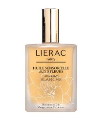 LIERAC SENSORIELLE HUILE DE SOIN NUTRITIVE 3 FLEURS BLANCHES 100 ML - Farmasanitas 