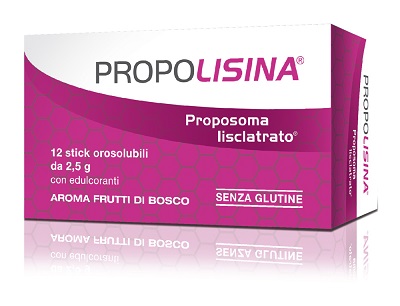 PROPOLISINA FRUTTI DI BOSCO 12 STICK OROSOLUBILI - Farmasanitas 