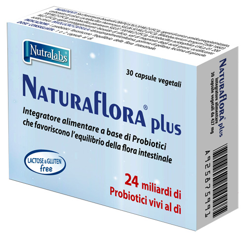 NATURAFLORA PLUS 30 CAPSULE VEGETALI - Farmasanitas 