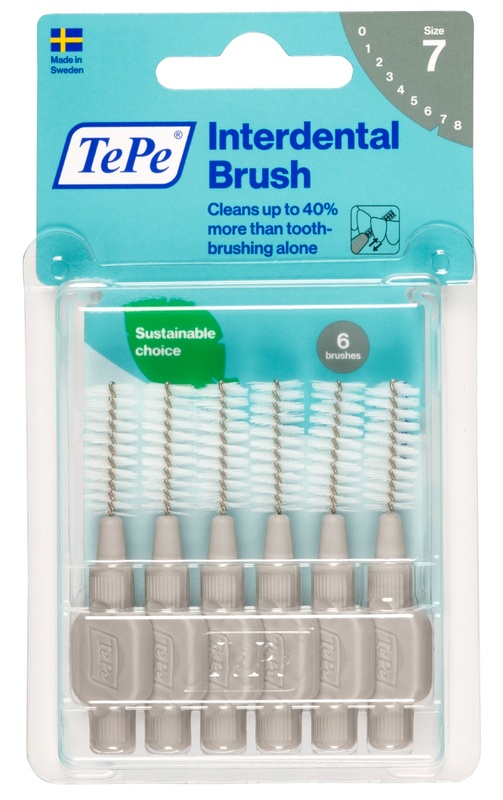 TEPE SCOVOLINO GRIGIO 1,3 MM 6 PEZZI - Farmasanitas 