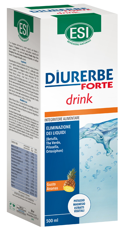 ESI DIURERBE FORTE DRINK ANANAS 500 ML - Farmasanitas 