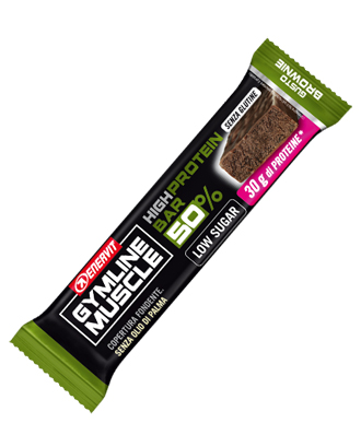 GYMLINE BARRETTA BROWNIE 50% 1 PEZZO - Farmasanitas 