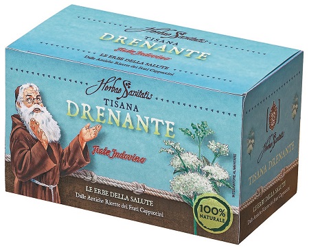 FRATE INDOVINO TISANA DRENANTE 20 BUSTINE - Farmasanitas 