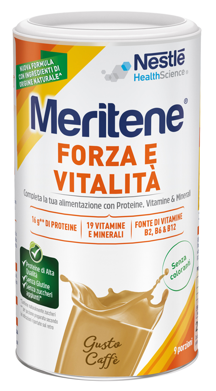 MERITENE FORZA E VITALITA' CAFFE 270 G - Farmasanitas 