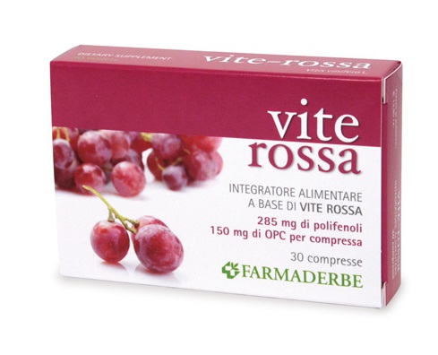 VITE ROSSA 30 COMPRESSE - Farmasanitas 