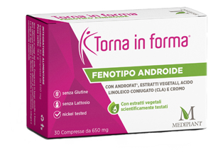TORNA IN FORMA FENOTIPO ANDROIDE 30 COMPRESSE - Farmasanitas 