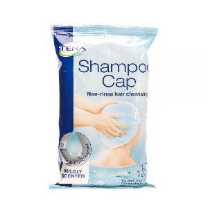 CUFFIA SHAMPOO PREUMIDIFICATA TENA SHAMPOO CAP CUFFIA 1 PEZZO - Farmasanitas 