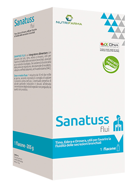 NUTRIFARMA SANATUSS FLUI 170 ML - Farmasanitas 