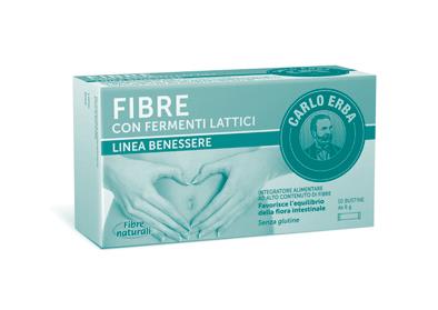 CARLO ERBA FIBRE 10 BUSTINE DA 6 G - Farmasanitas 