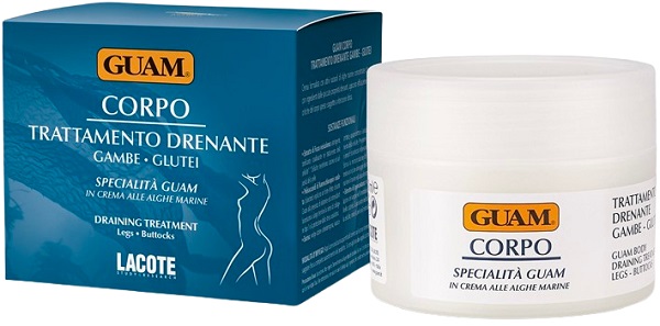 GUAM CREMA CORPO TRATTAMENTO DRENANTE GAMBE-GLUTEI 200 ML - Farmasanitas 