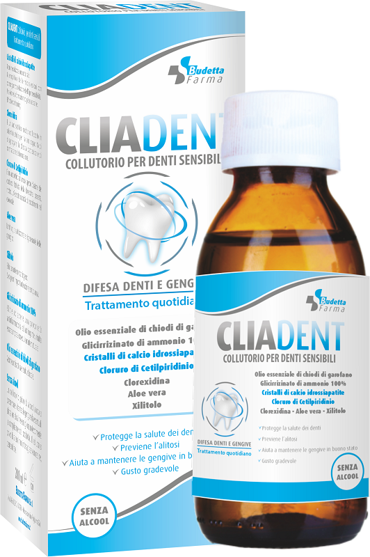 CLIADENT COLLUTORIO DENTI SENSIBILI 200 ML - Farmasanitas 