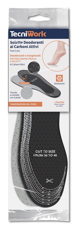 SOLETTE DEODORANTI AI CARBONI ATTIVI 1 PAIO - Farmasanitas 