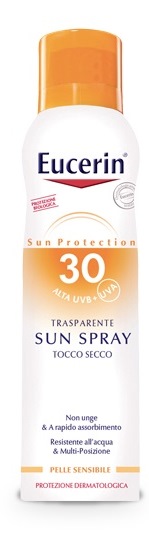 EUCERIN SUN SPRAY TOCCO SECCO SPF30 200 ML - Farmasanitas 