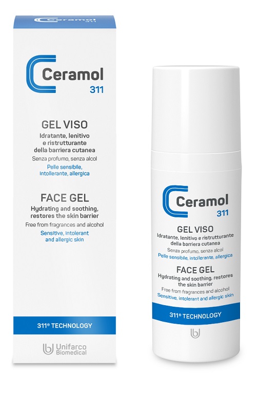 CERAMOL 311 GEL VISO 50 ML - Farmasanitas 