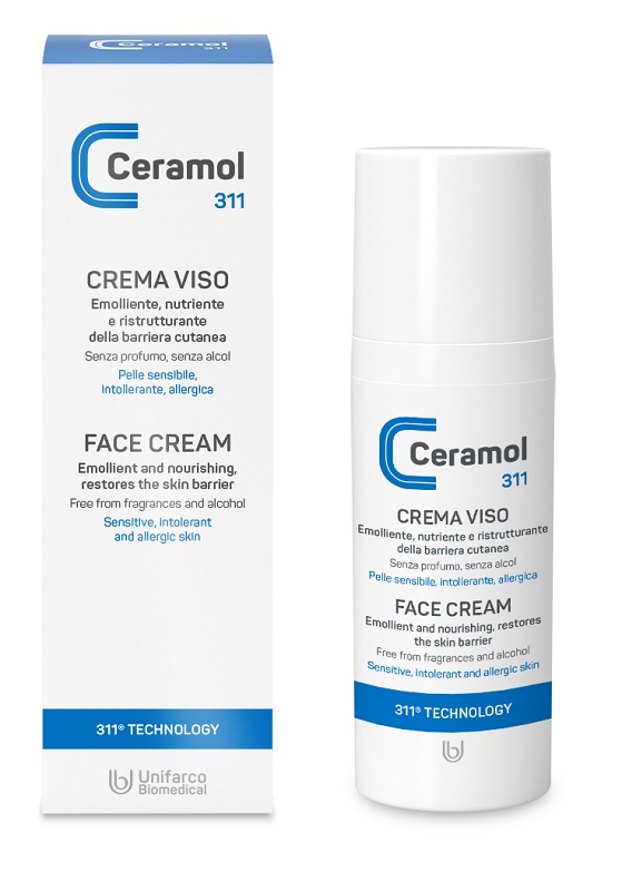 CERAMOL 311 CREMA VISO 50 ML - Farmasanitas 