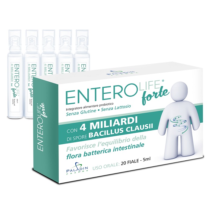 ENTEROLIFE FORTE 4 MILIARDI 20 FIALE DA 5 ML - Farmasanitas 