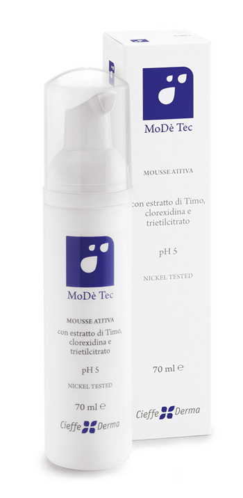 MODE' TEC MOUSSE ATTIVA 70 ML - Farmasanitas 