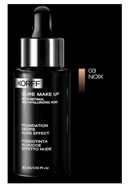 KORFF CURE MAKE UP FONDOTINTA GOCCE 03 NOIX 30 ML - Farmasanitas 