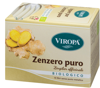 VIROPA ZENZERO PURO BIO 15 BUSTINE - Farmasanitas 