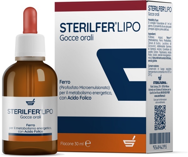 STERILFER LIPO GOCCE 30 ML - Farmasanitas 