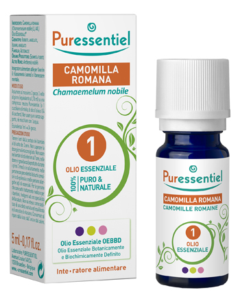 PURESSENTIEL CAMOMILLA ROMANA OLIO ESSENZIALE 5 ML - Farmasanitas 