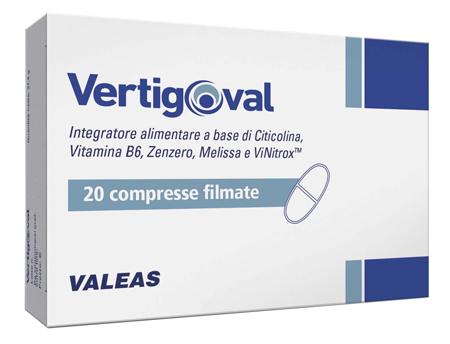 VERTIGOVAL 20 COMPRESSE - Farmasanitas 
