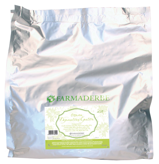 TISANA 1 DEPURATIVA/EPATICA 1 KG - Farmasanitas 