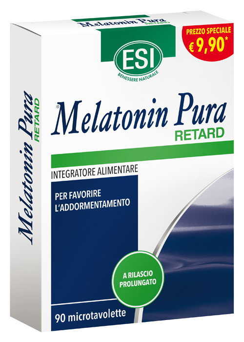 ESI MELATONIN PURA RETARD 90 MICROTAVOLETTE OFFERTA - Farmasanitas 