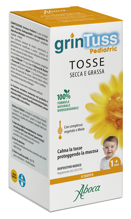 GRINTUSS PEDIATRIC SCIROPPO 180 G - Farmasanitas 