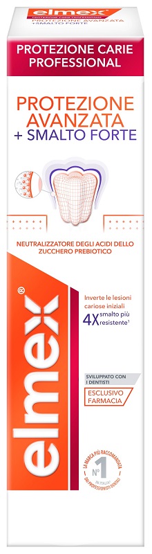 DENTIFRICIO ELMEX PROTEZIONE CARIE PROFESSIONAL 75 ML - Farmasanitas 