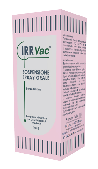 IRRVAC SOSPENSIONE ORALE 10 ML - Farmasanitas 