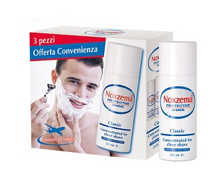 NOXZEMA PROTECTIVE SHAVE TRAVEL CLASSIC 3 X 50 ML - Farmasanitas 
