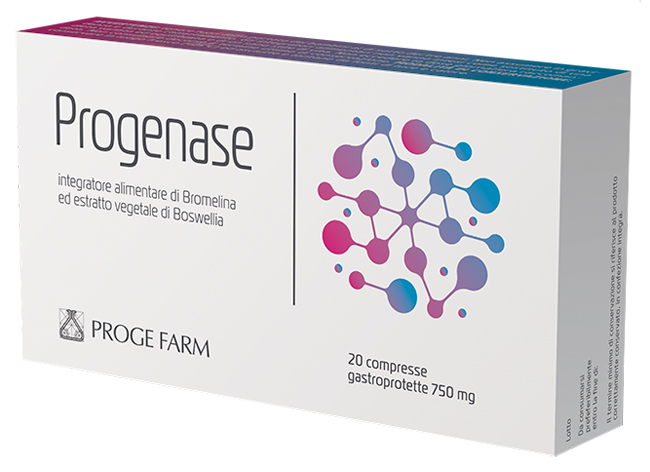 PROGENASE 20 COMPRESSE GASTROPROTETTE - Farmasanitas 