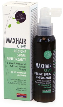 MAXHAIR CRES LOZIONE ANTICADUTA 100 ML - Farmasanitas 