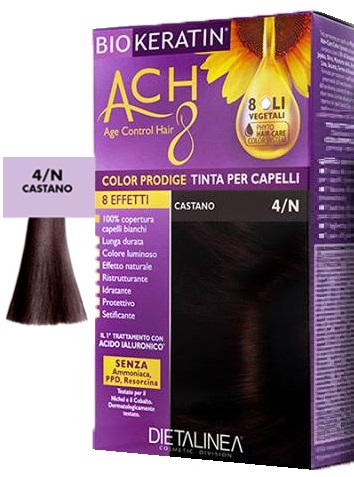 BIOKERATIN ACH8 COLOR PRODIGE 4/N CASTANO - Farmasanitas 