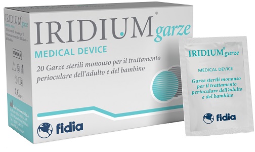 IRIDIUM GARZA OCULARE MEDICATA IN TESSUTO NON TESSUTO 20 PEZZI - Farmasanitas 