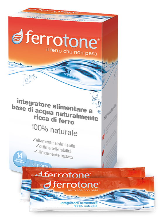 FERROTONE 14 BUSTINE 20 MG - Farmasanitas 