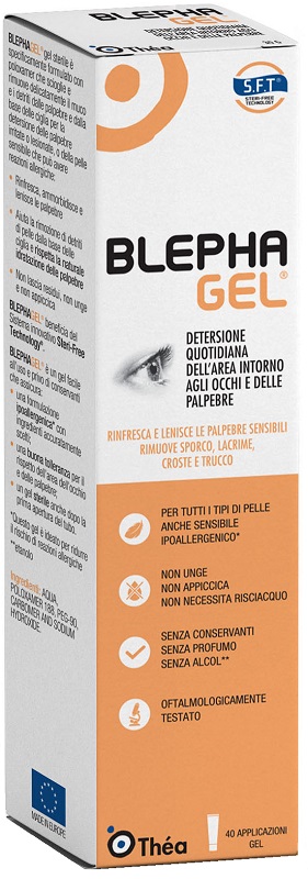 BLEPHAGEL GEL DETERGENTE PALPEBRE 30 G - Farmasanitas 