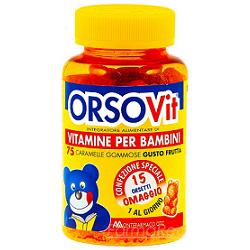 ORSOVIT CARAMELLE SENZA GLUTINE 75PZ* - Farmasanitas 