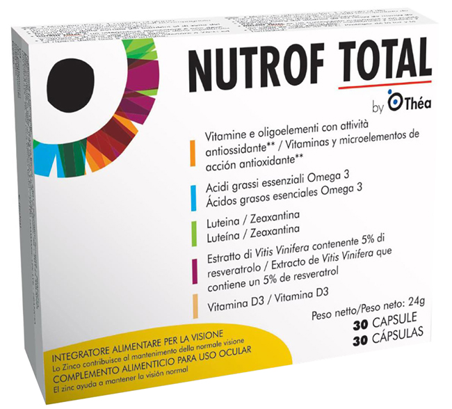 NUTROF TOTAL 30 CAPSULE - Farmasanitas 