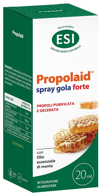 ESI PROPOLAID SPRAY GOLA FORTE 20 ML - Farmasanitas 