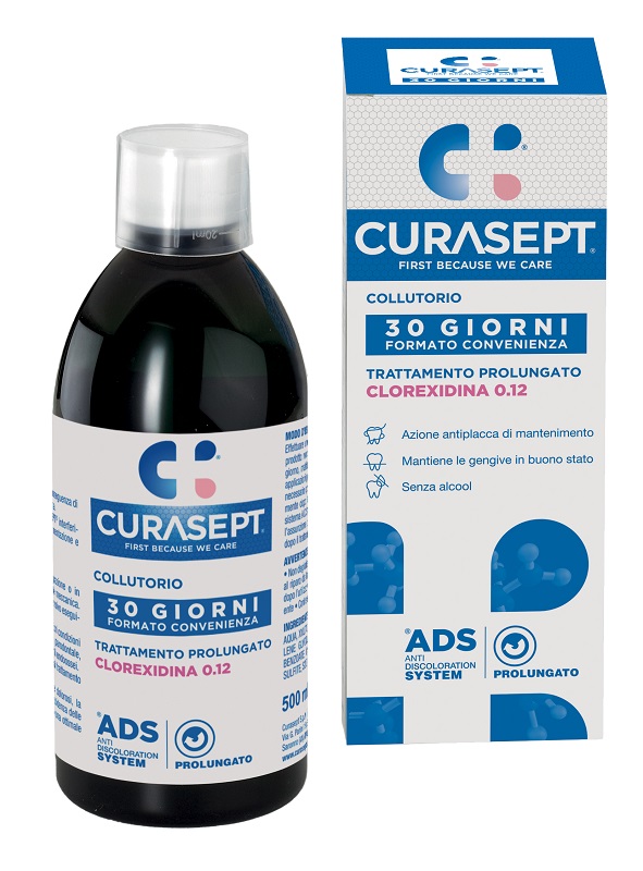 CURASEPT ADS COLLUTORIO 0,12 500 ML - Farmasanitas 