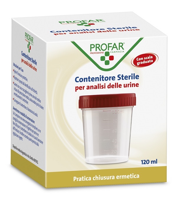 CONTENITORE URINE PROFAR 120ML - Farmasanitas 