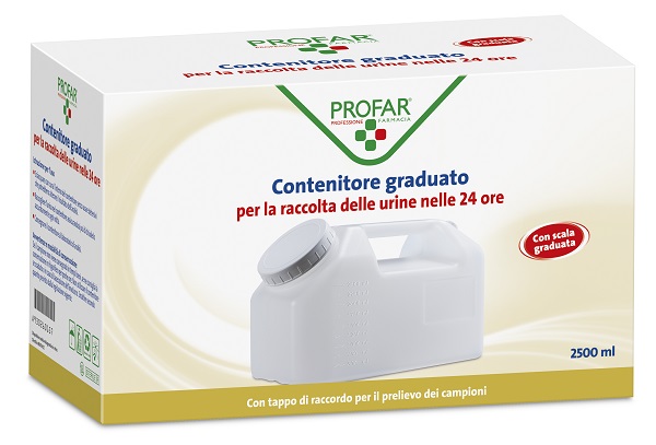 CONTENITORE URINE PROFAR 24 ORE - Farmasanitas 