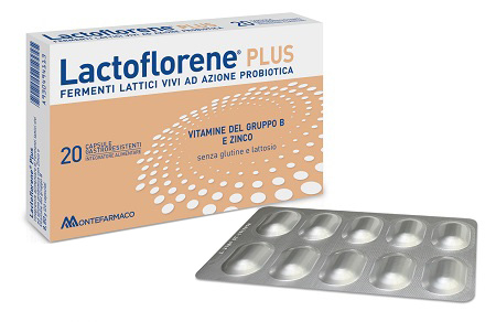 LACTOFLORENE PLUS 20 CAPSULE GASTRORESISTENTI - Farmasanitas 