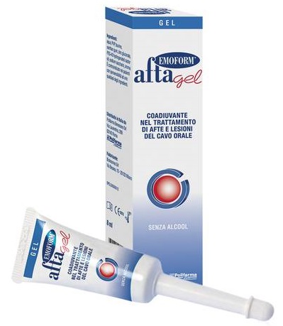 AFTAGEL EMOFORM GEL PER IGIENE DENTALE 8 ML - Farmasanitas 
