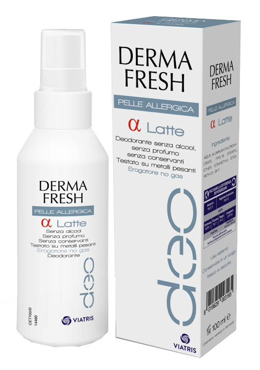 DERMAFRESH PELLI ALLERGICHE ALFA LATTE 100 ML - Farmasanitas 