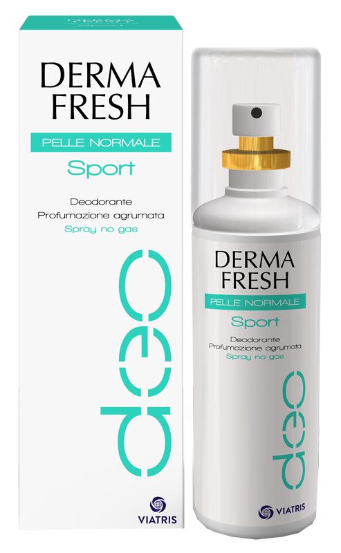 DERMAFRESH PELLE NORMALE SPORT DEODORANTE PROFUMAZIONE AGRUMATA 100 ML - Farmasanitas 